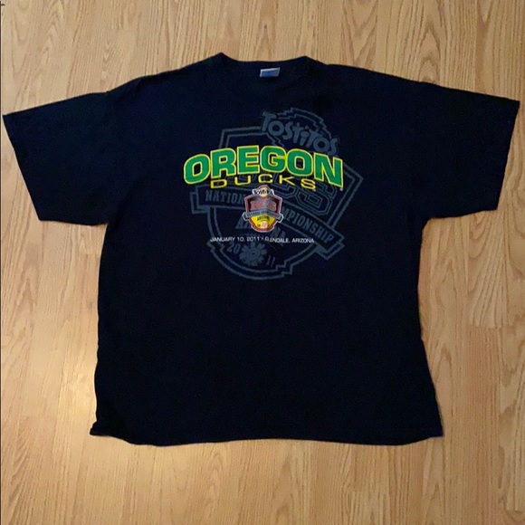 2011 Oregon National Championship Football Tee - Picture 1 of 2